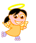 Gif animé ange patine
